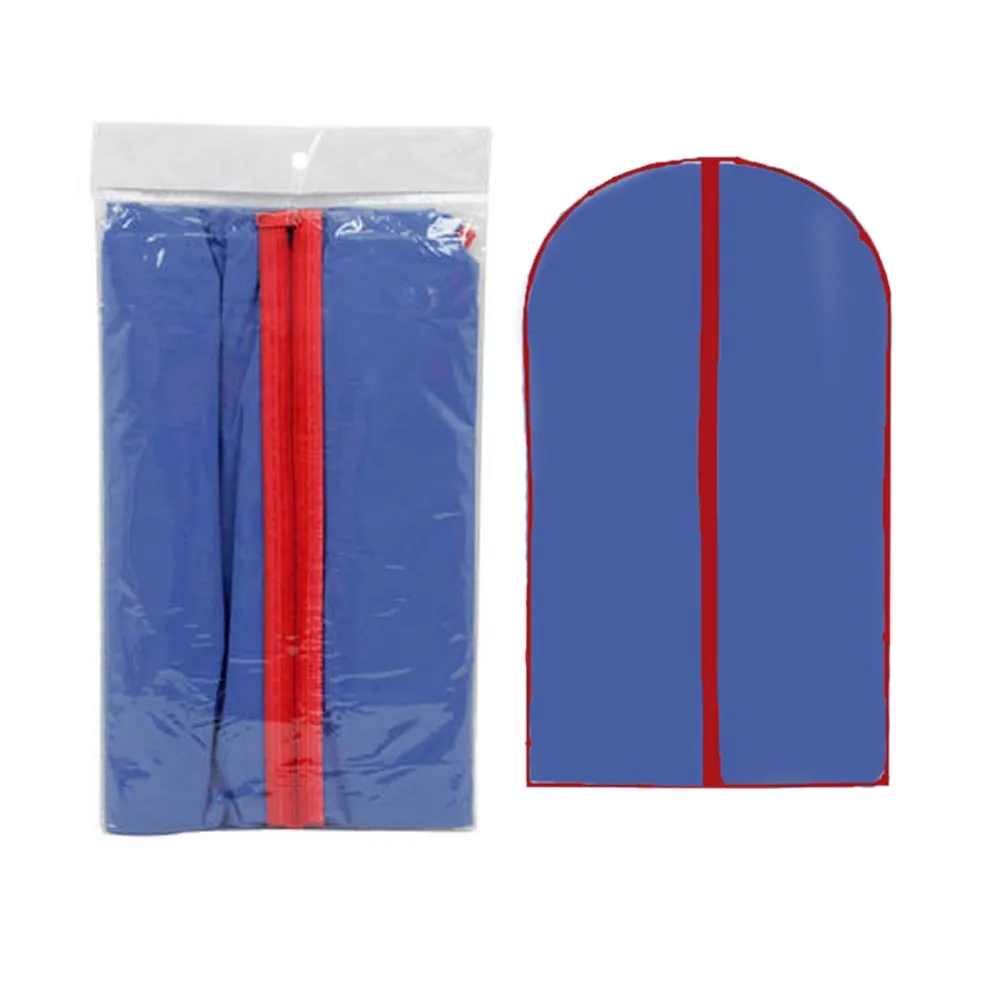 12X Blue Garment Bags 54" X 23.75" Suit Dress Jacket Cover Zipper Storage Travel