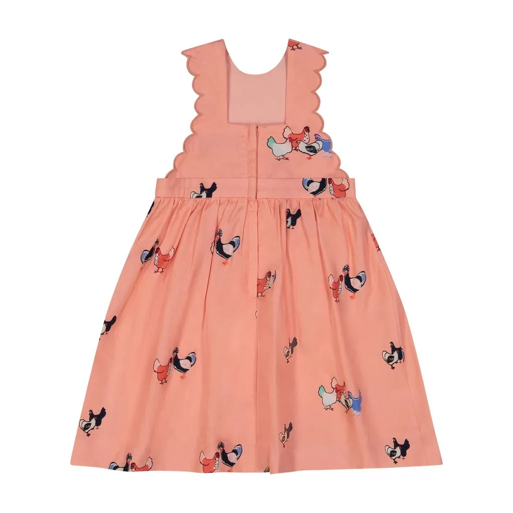Adaliene Chicken Print Dress