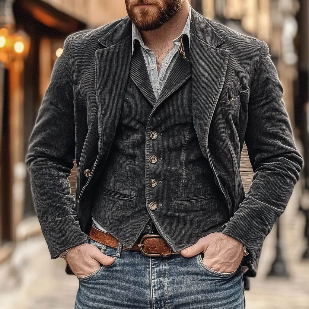 Adam - Vinage Blazer and Vest