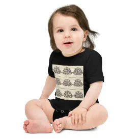 Alien Doodle - Baby Short Sleeve One Piece