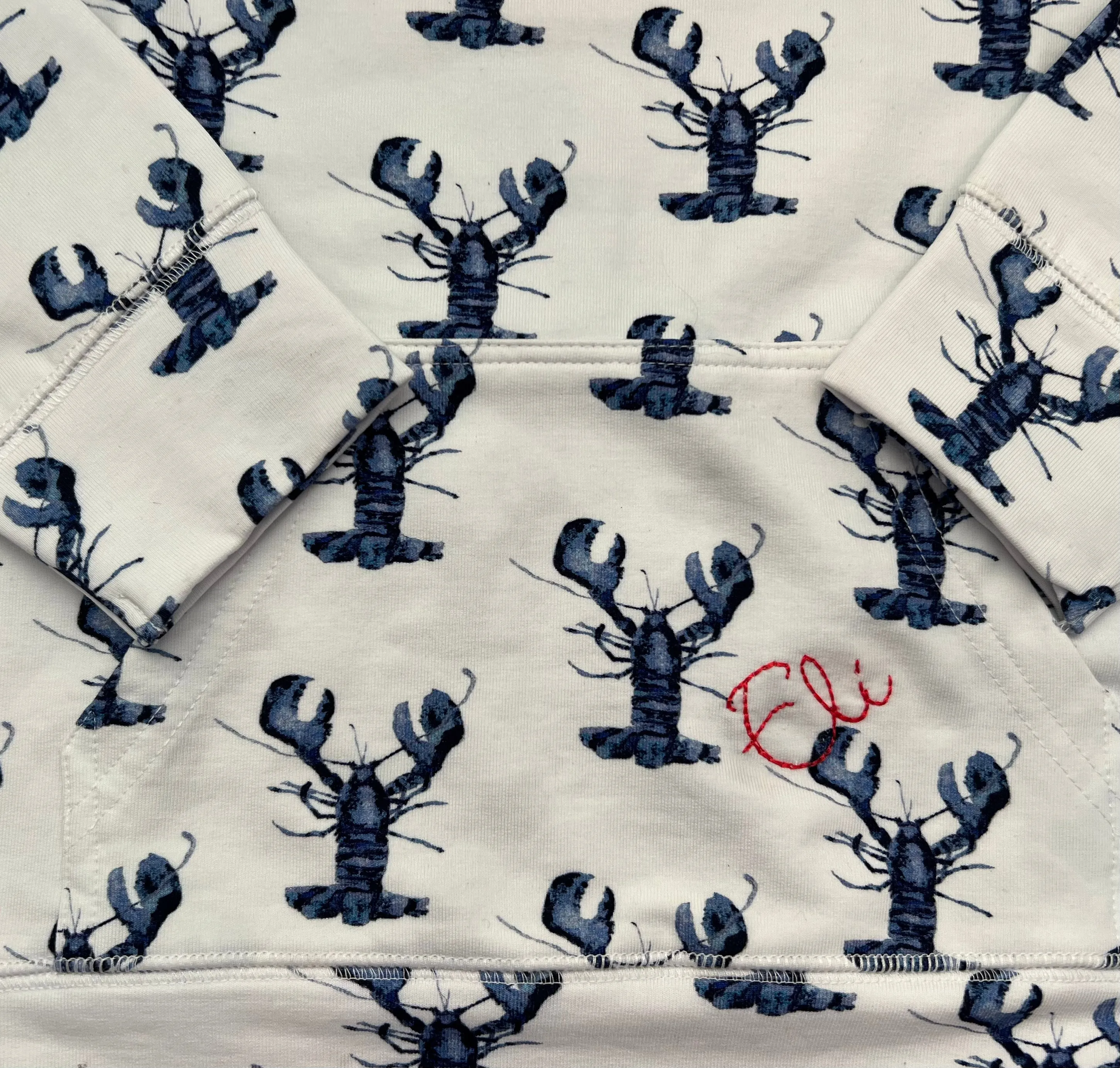 Blue Lobster Crewneck