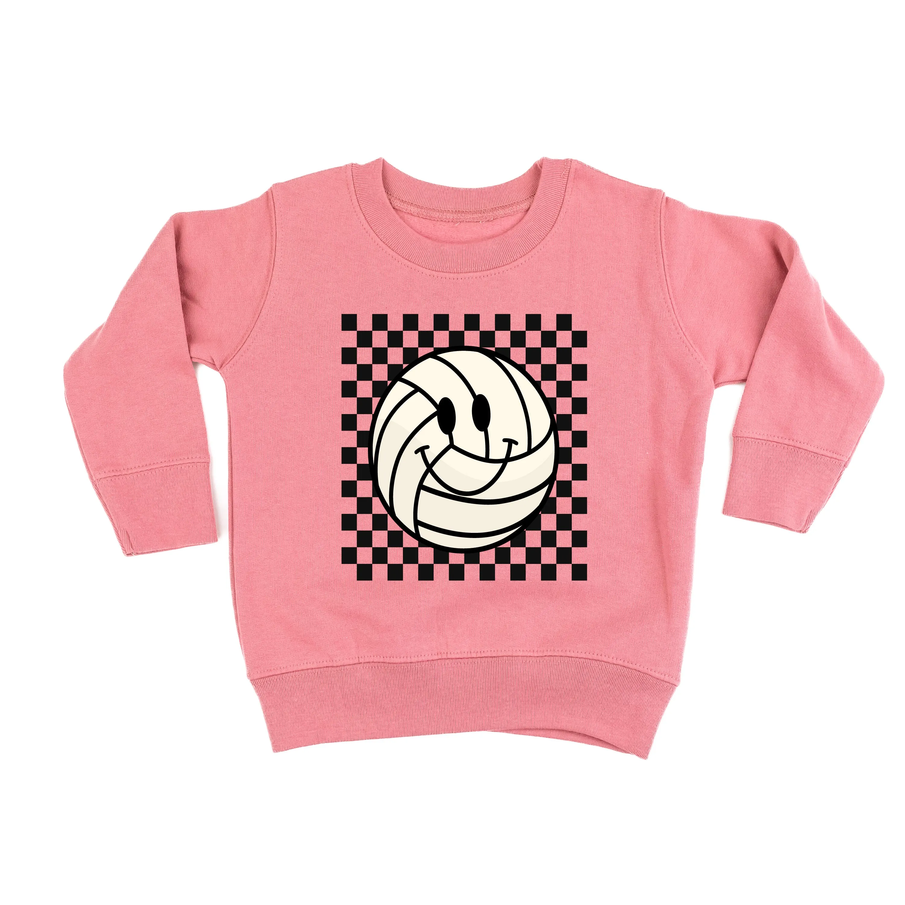 Checkers Smiley - Volleyball - Child Sweater