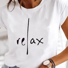 Fashion 3D Digital Printing Casual Round Neck T-Shirt
