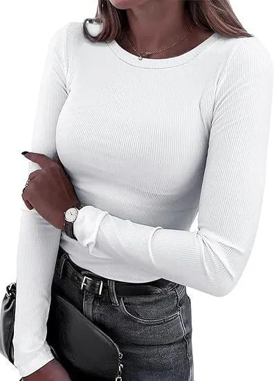 Fashion Slim Fit Casual Basic Top