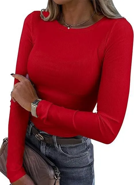 Fashion Slim Fit Casual Basic Top