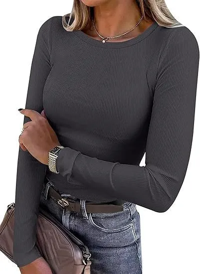 Fashion Slim Fit Casual Basic Top