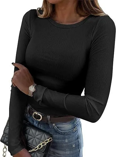 Fashion Slim Fit Casual Basic Top