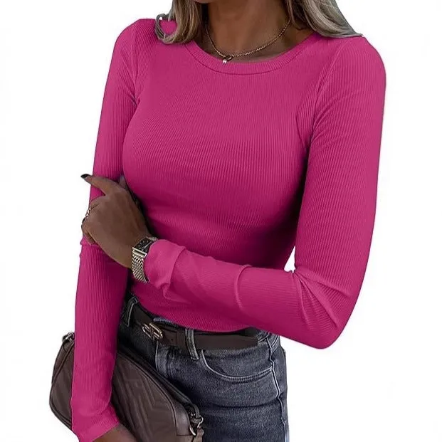 Fashion Slim Fit Casual Basic Top