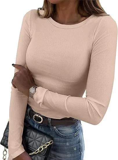 Fashion Slim Fit Casual Basic Top
