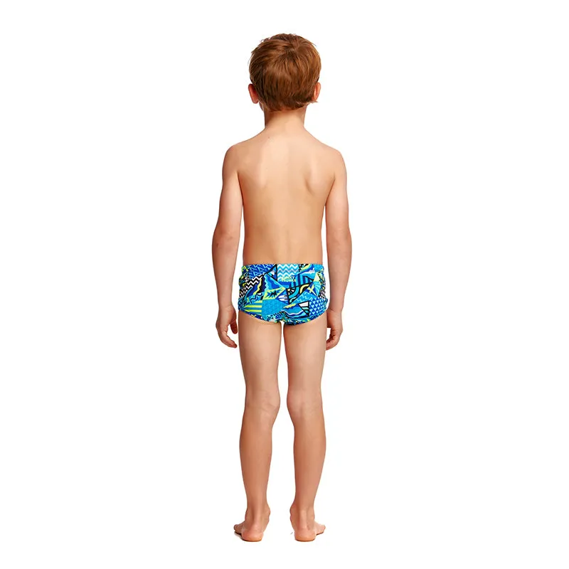 Funky Trunks - Rock Steady Toddler Boys Printed Trunk