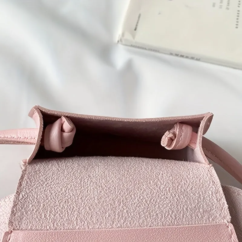 Girls Mini Cartoon Crossbody Bag with Bow for Ages 36
