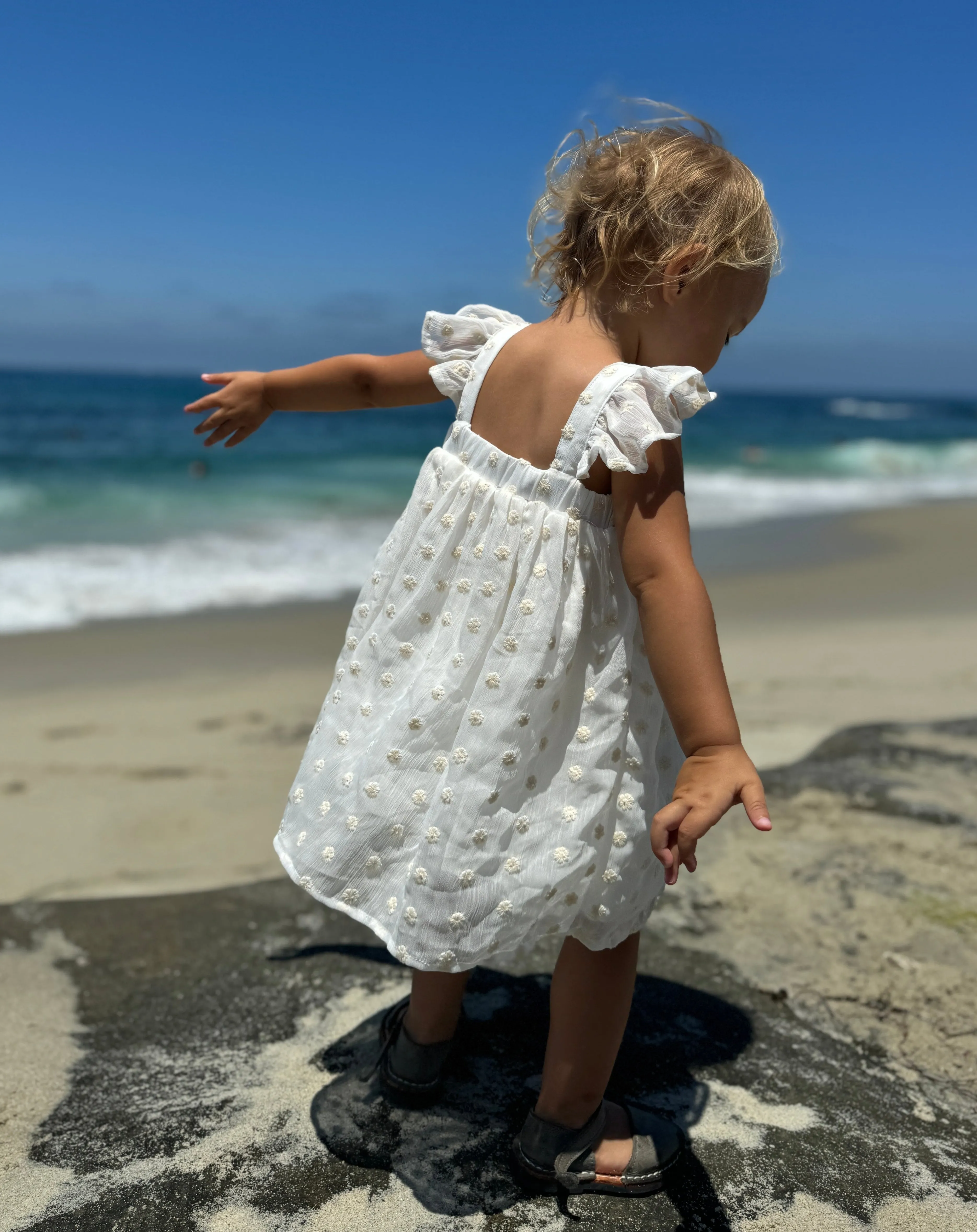 Ivory Daisy Georgie Dress