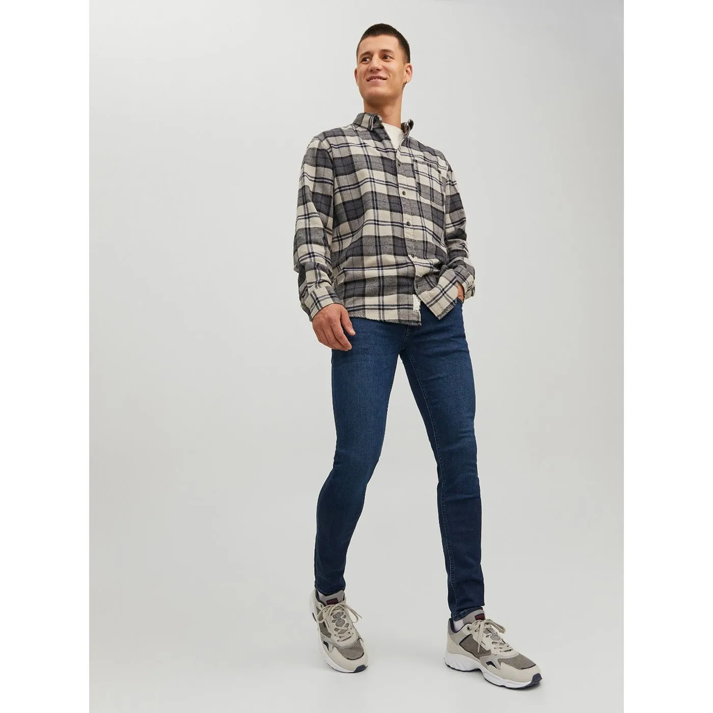 JJ Skinny Fit Dark Blue Jeans