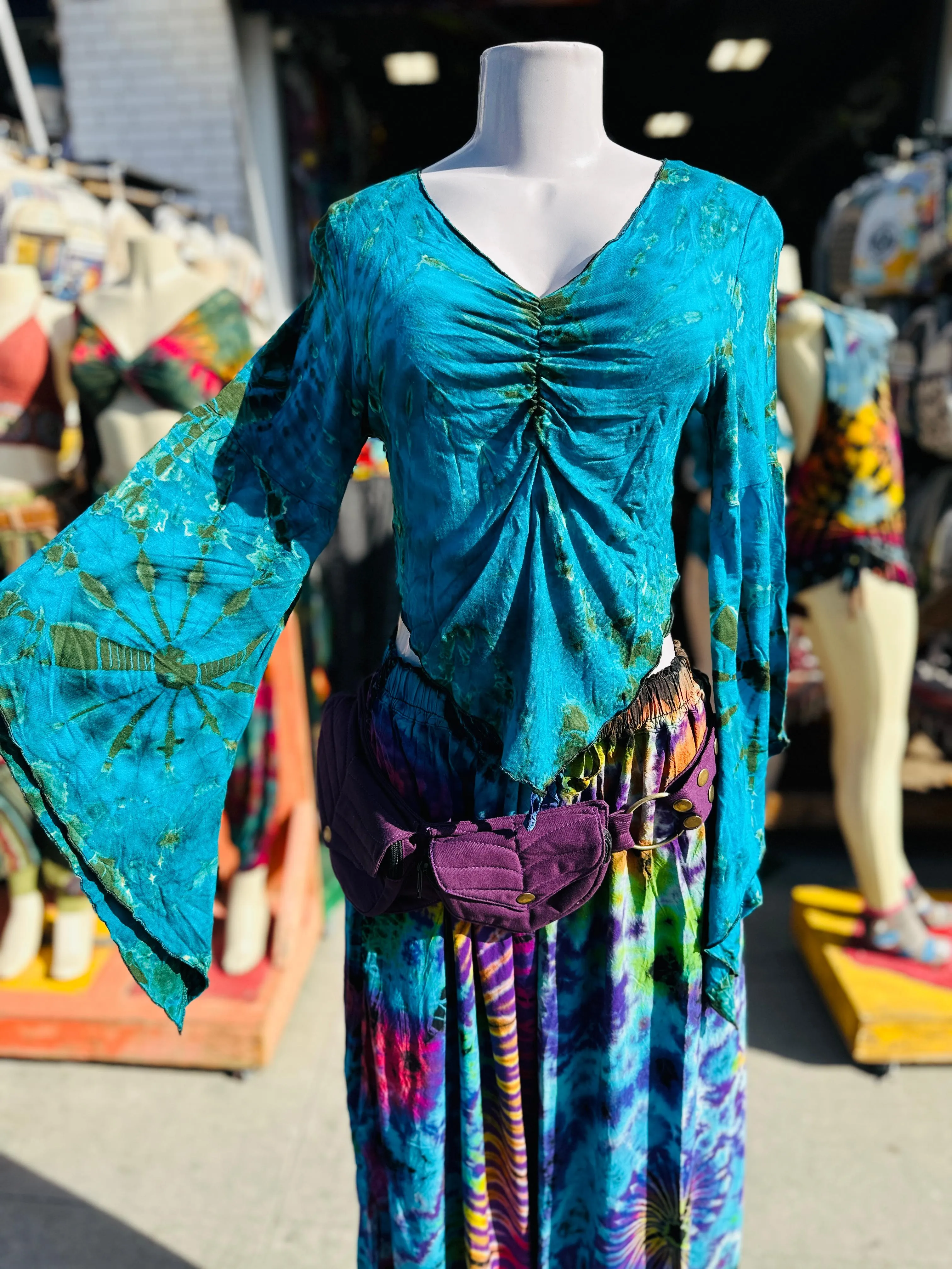 Leia Flare tie-dye top (Various colors)