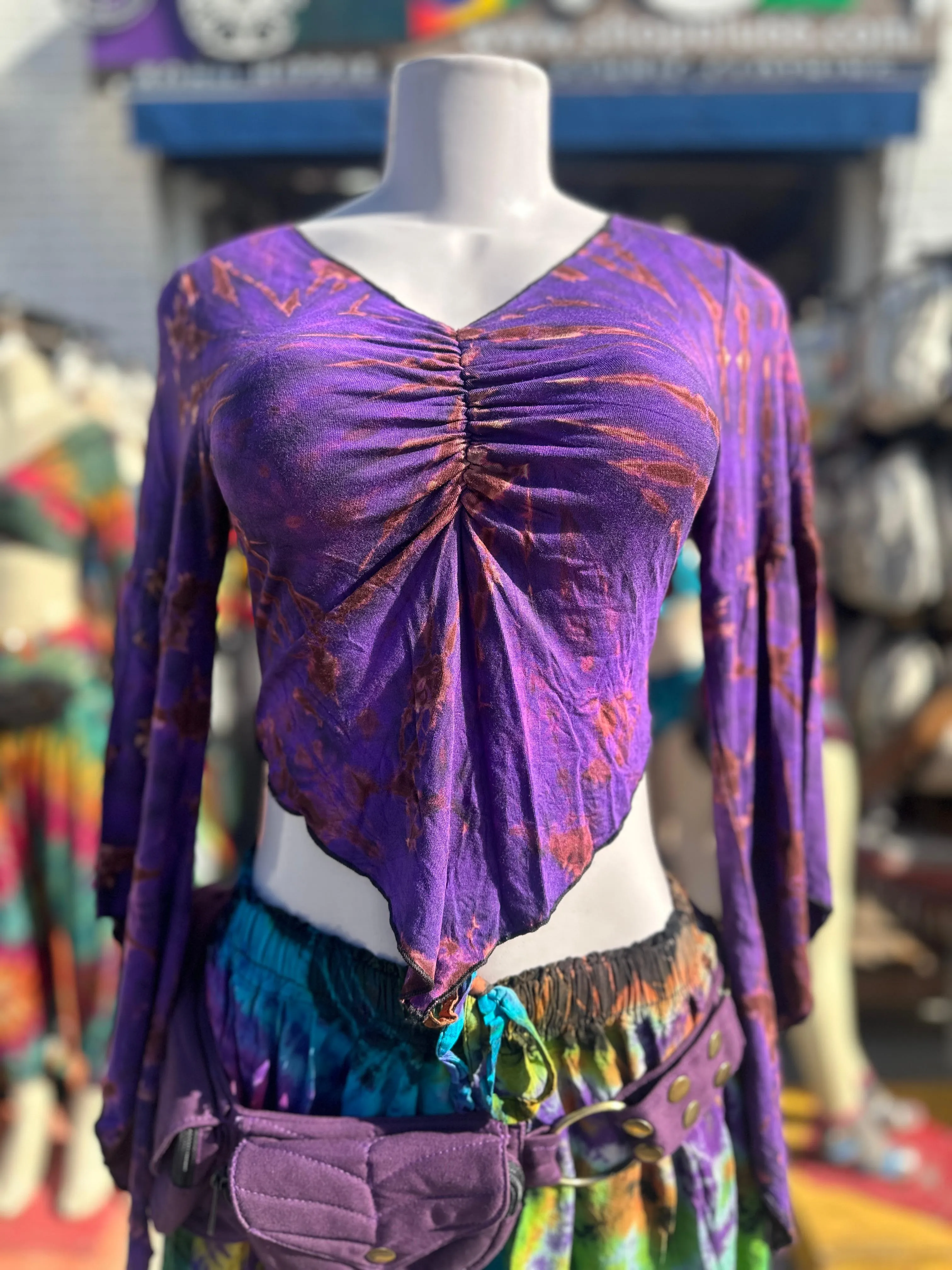 Leia Flare tie-dye top (Various colors)