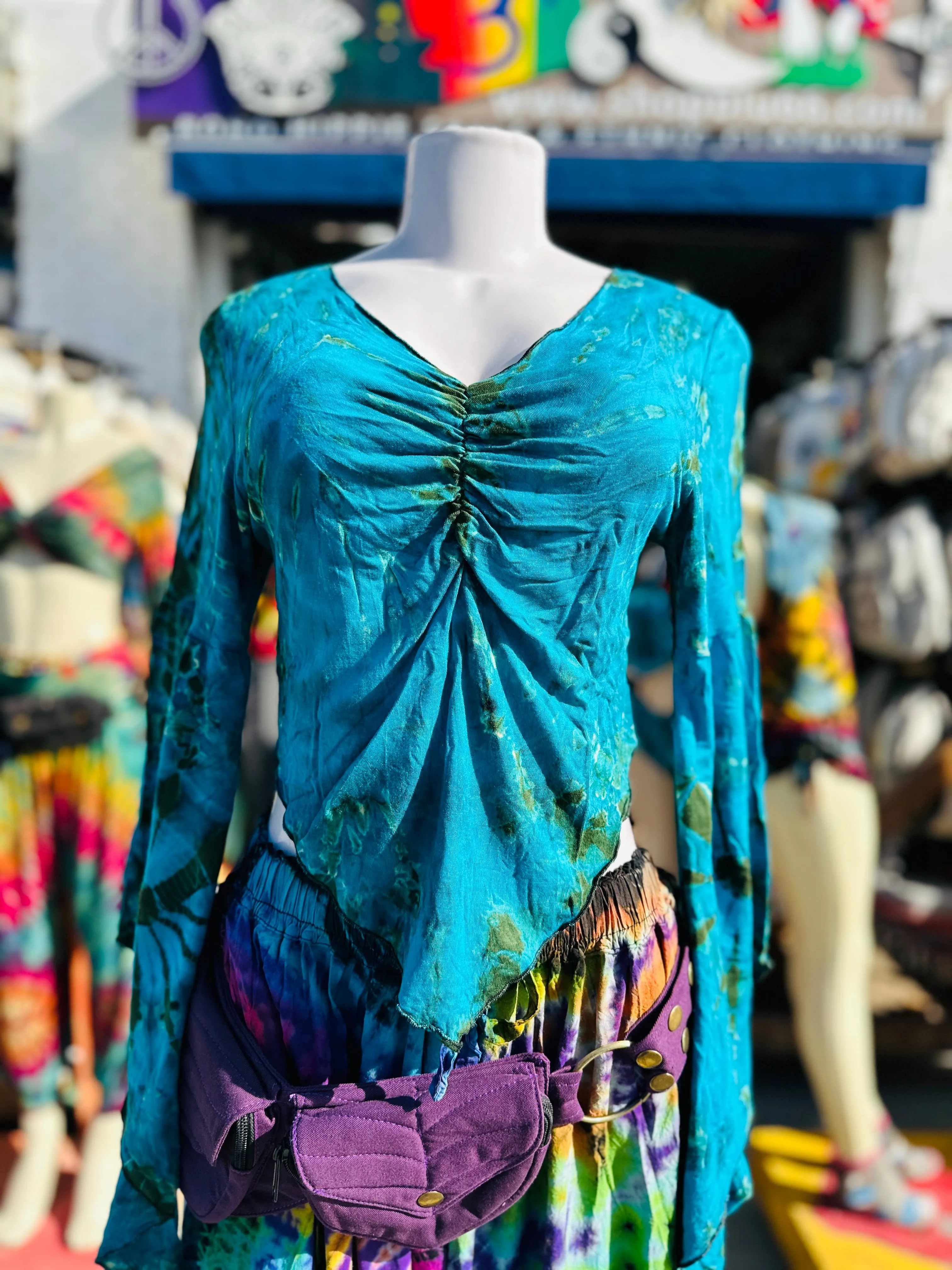 Leia Flare tie-dye top (Various colors)
