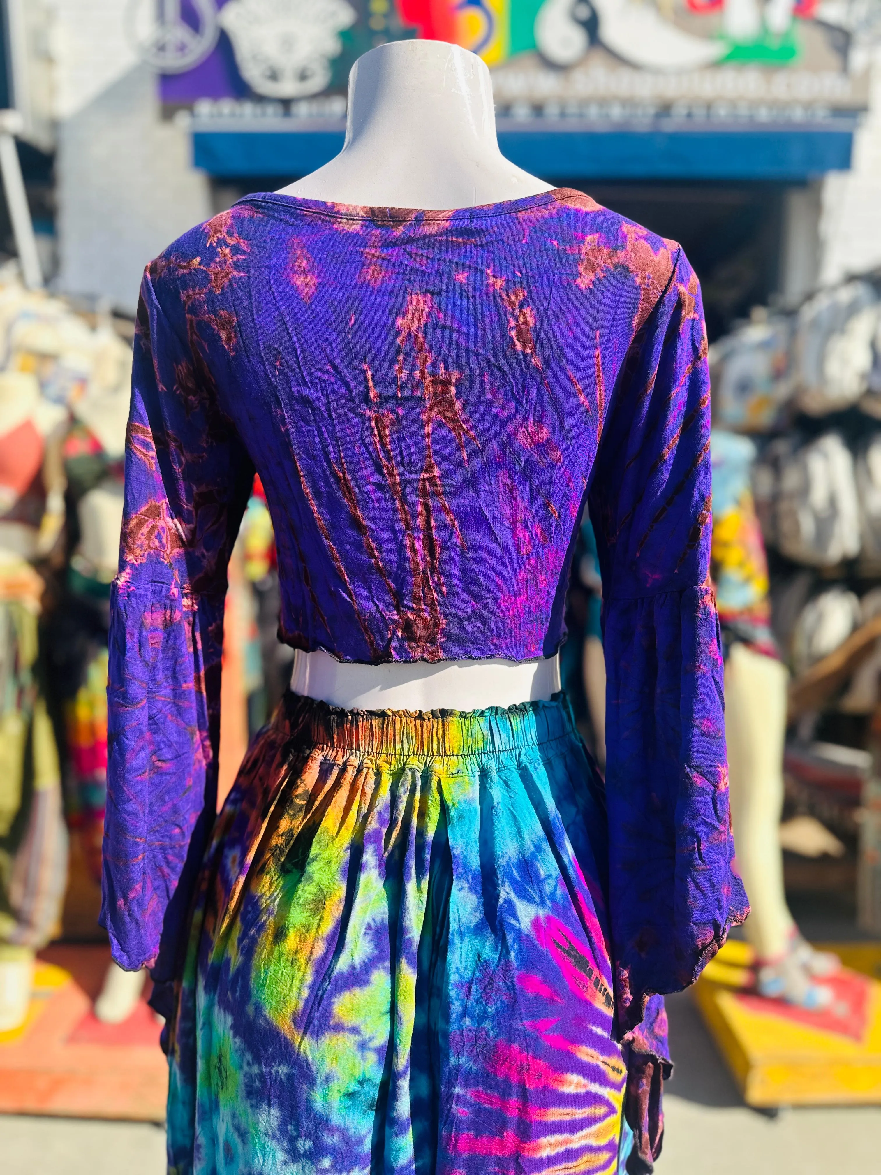Leia Flare tie-dye top (Various colors)