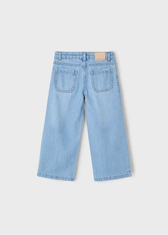 Light Wash Wide Leg Jeans