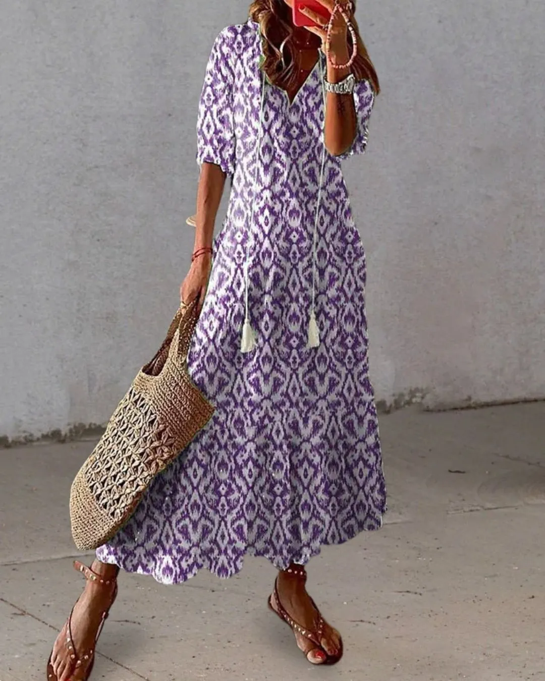LINA - EFFORTLESS BOHO DRESS
