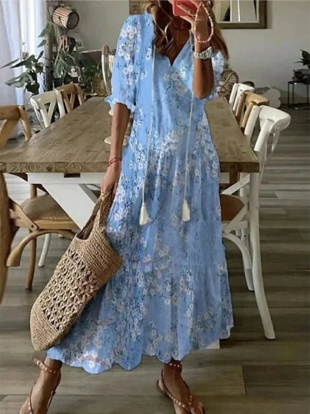 LINA - EFFORTLESS BOHO DRESS