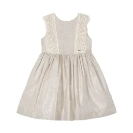 Linen Dress with Embroidery