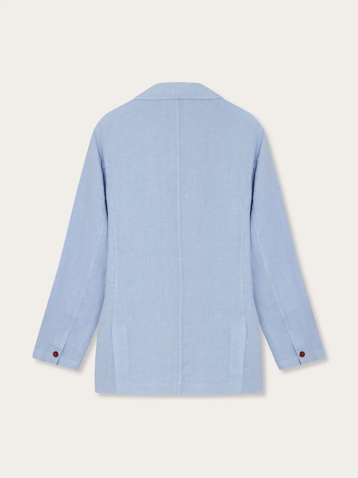 Men's Sky Blue Nassau Linen Jacket
