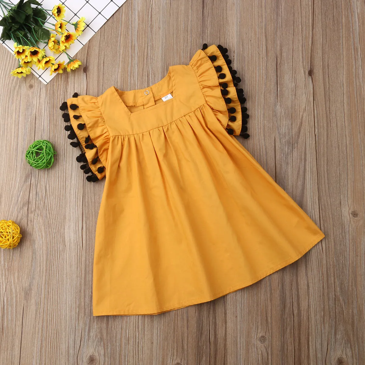 Newborn Girls Sleeveless Dress