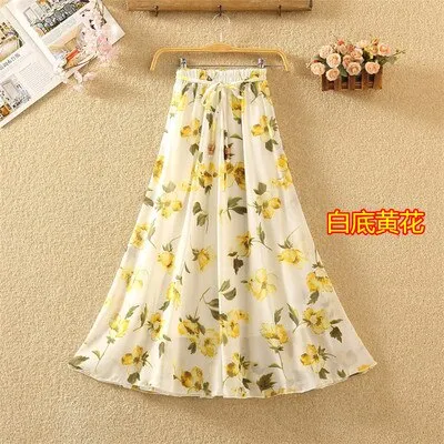 Pleated Long Skirts