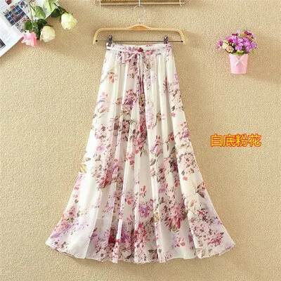 Pleated Long Skirts