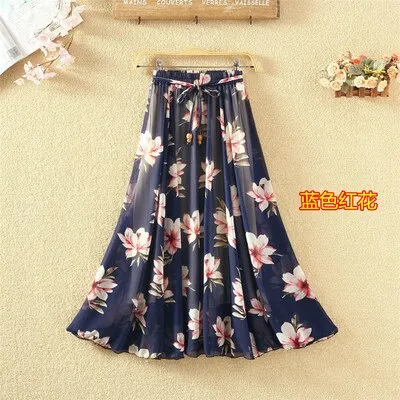 Pleated Long Skirts