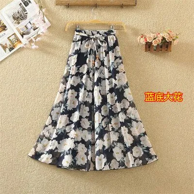 Pleated Long Skirts