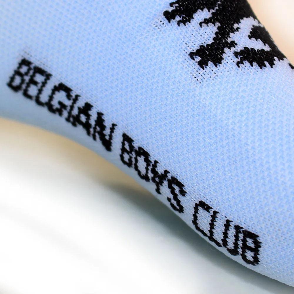 'Signature' High Tops Belgi Blue Socks
