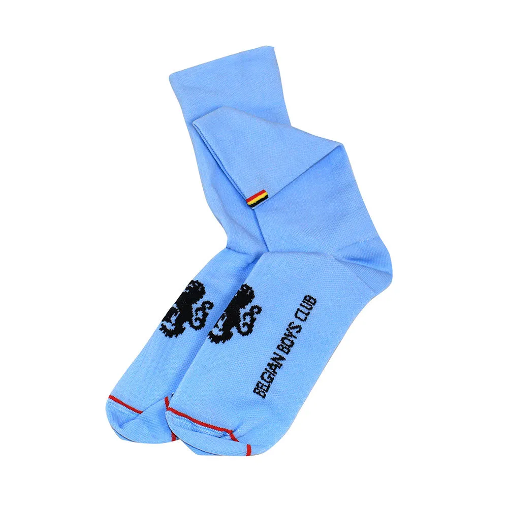 'Signature' High Tops Belgi Blue Socks