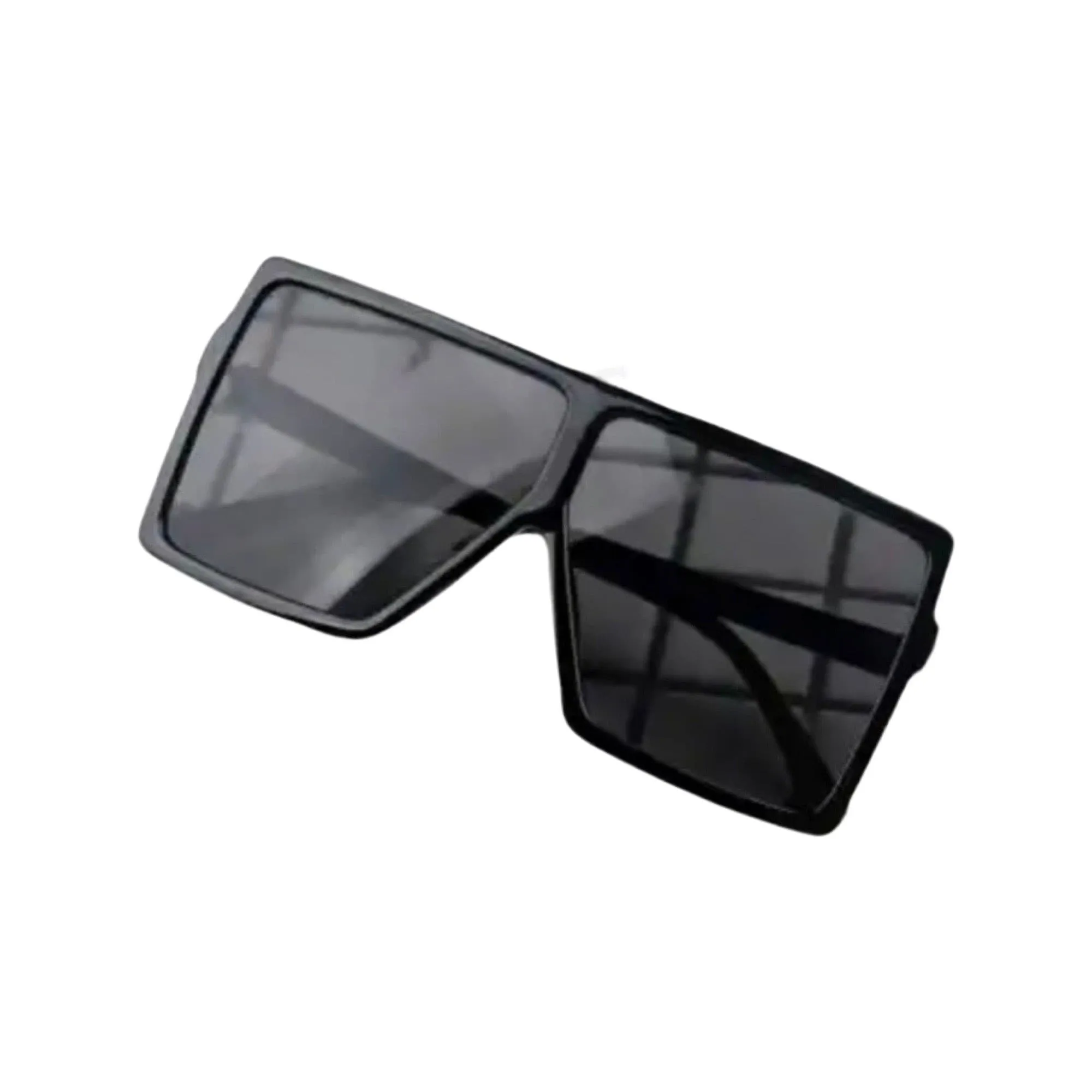 Square Fashion Sunglasses - Black