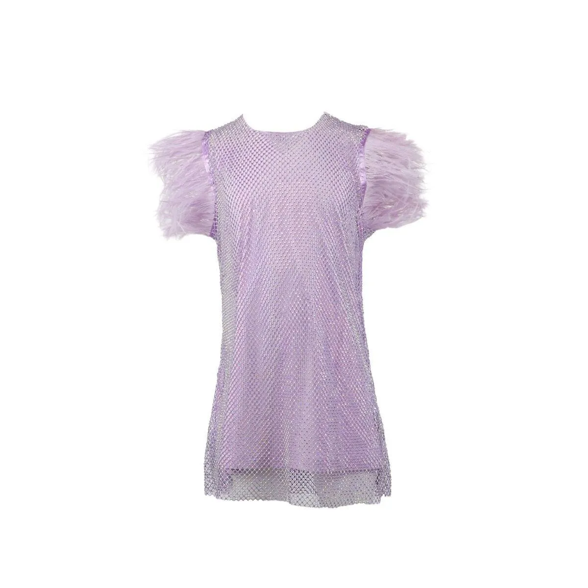 Tween Dresses | Lavender Crystal Feather Dress| Lola and the Boys