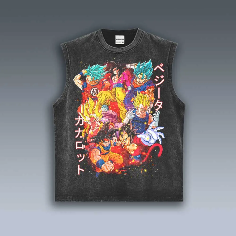 VINTAGE TANK TOP | KAKAROT GOKU